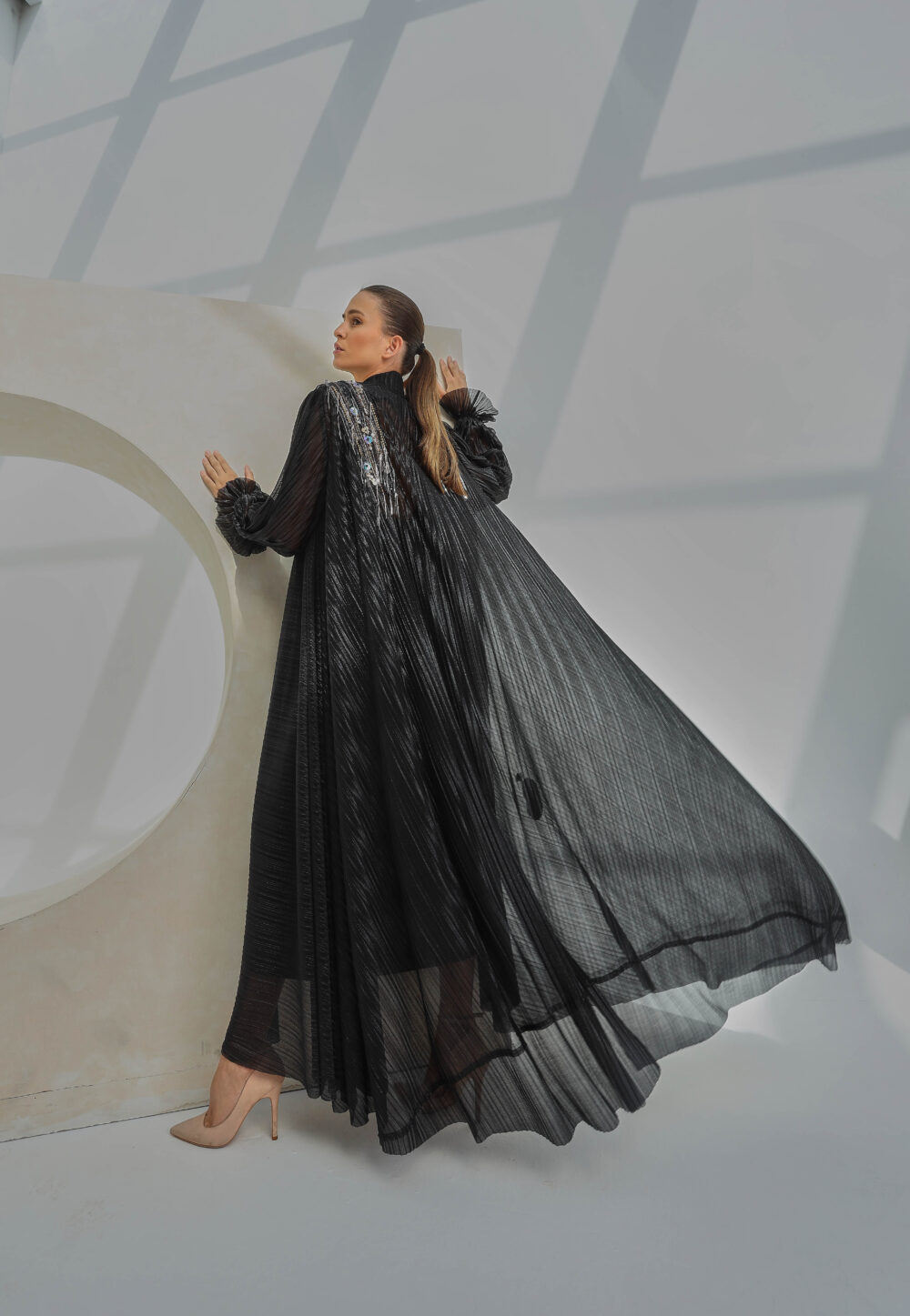 waves on chiffon