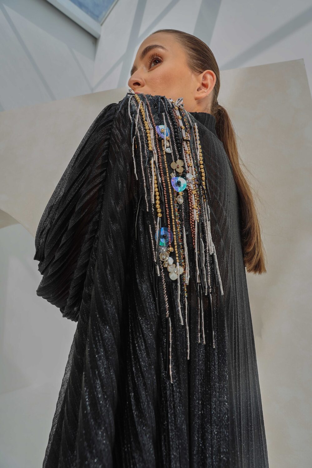 waves on chiffon