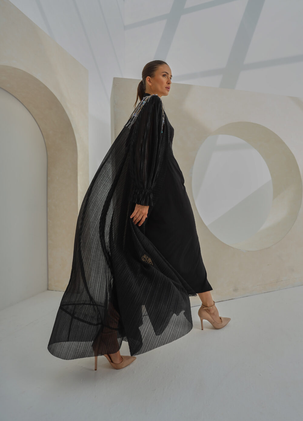 waves on chiffon